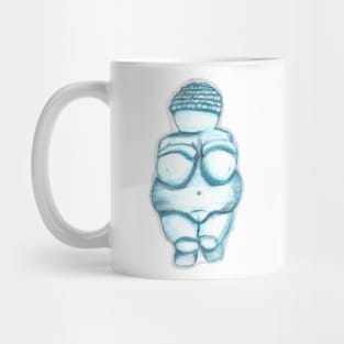 Blue Venus (of Willendorf) Mug